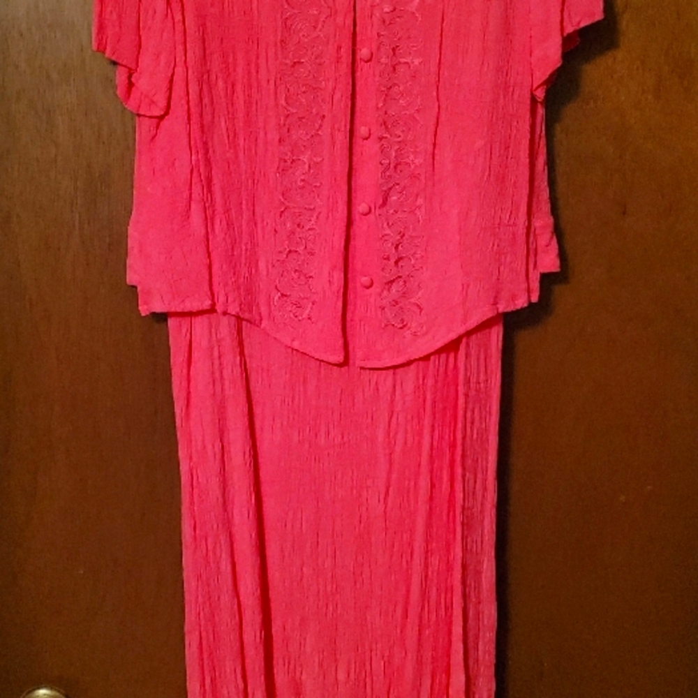 Pink Dress w/Jacket